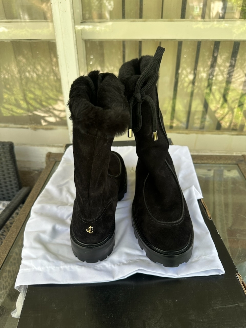 Shearling JIMMY CHOO Boots